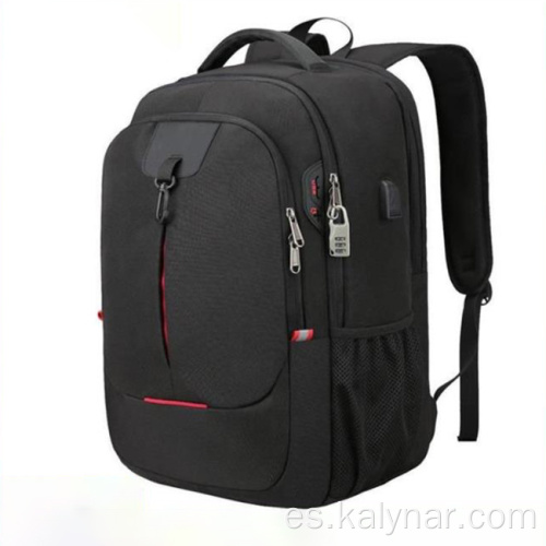 Mochila de laptop de viaje de Oxford USB Cargo